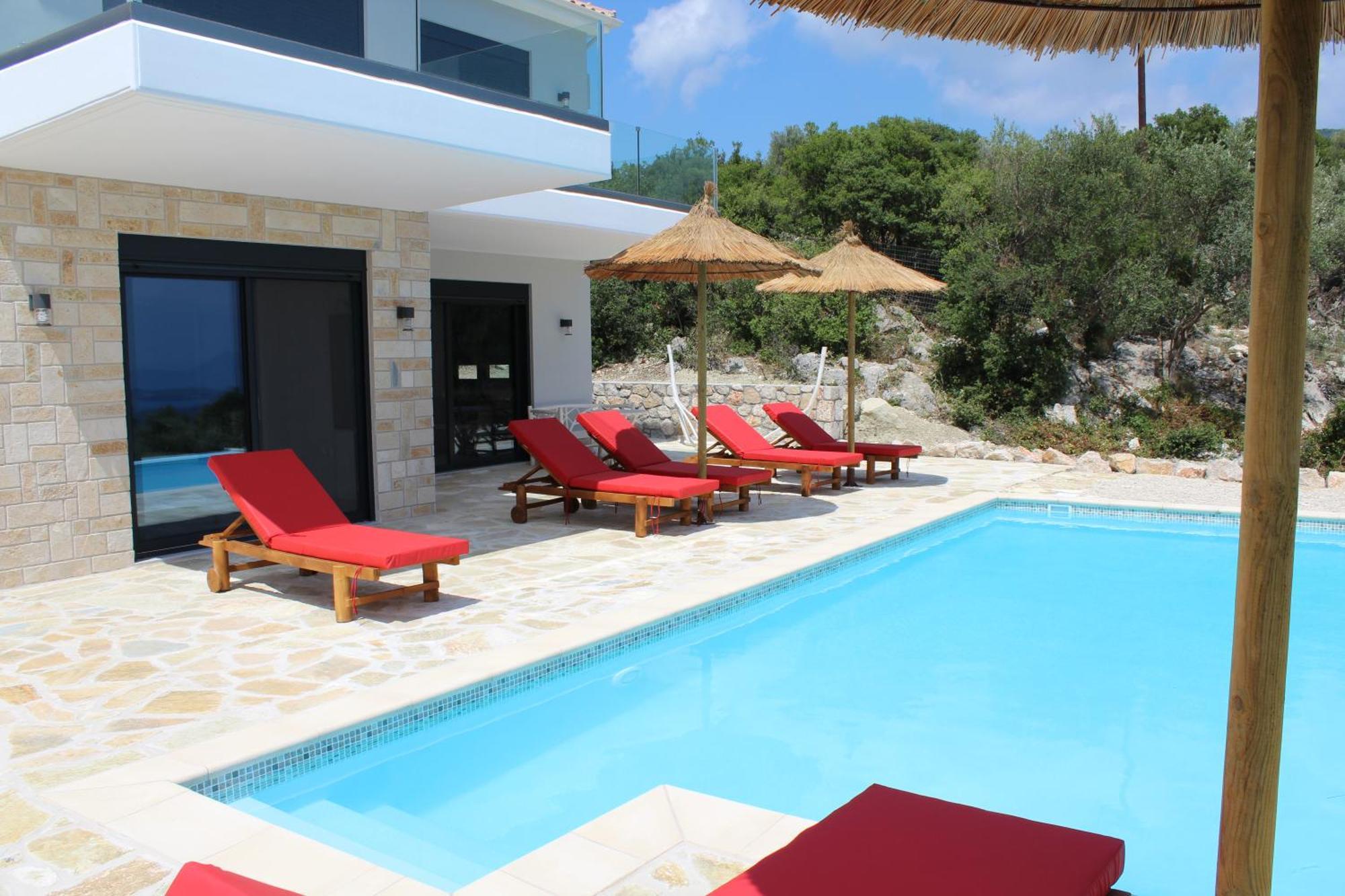 Villa Maura-Lefkada Nidrí Kültér fotó